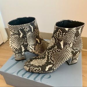 SnakePrint Booties